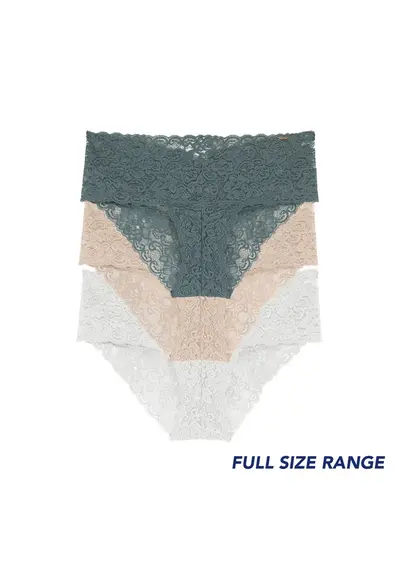 Dorina 3-pack Dames slips  Kant - Lana - 3X0035 Dorina 3-pack Dames slips  Kant - Lana - 3X0035