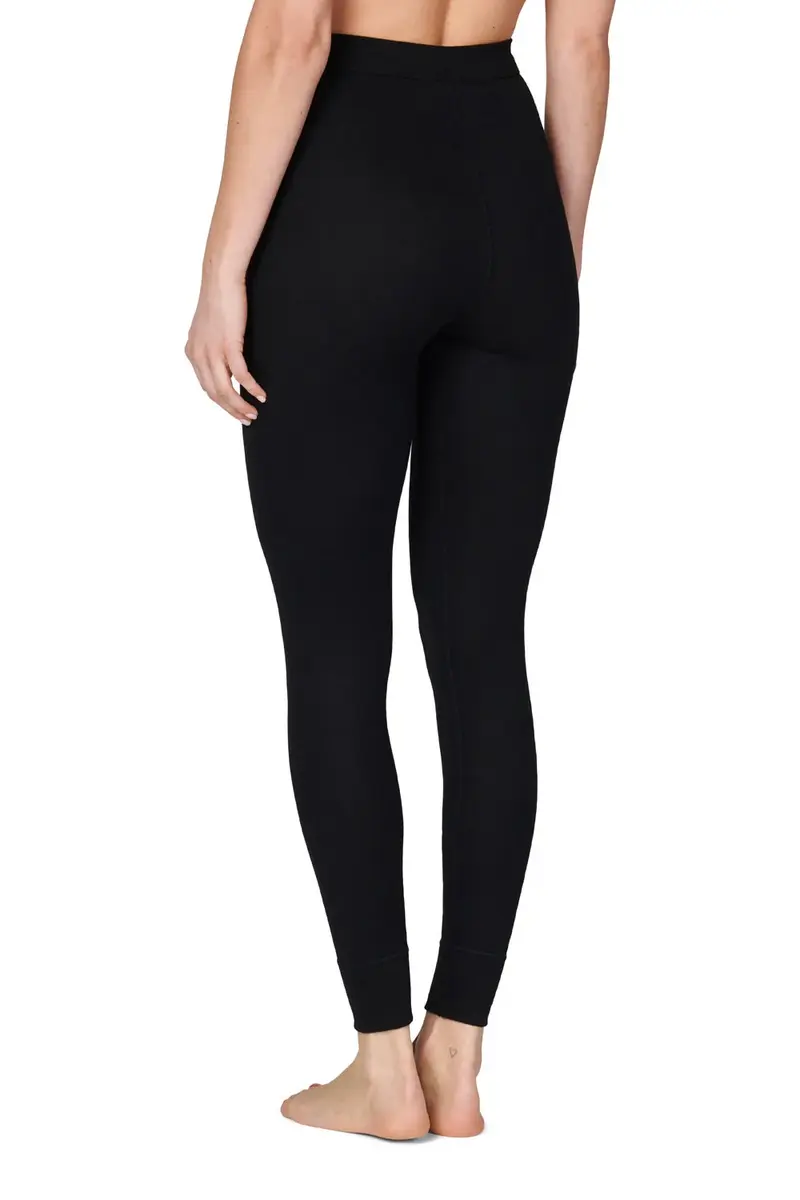 Ten Cate thermobroek dames - Legging pants - Warme winter thermolegging - Zwart - Wit