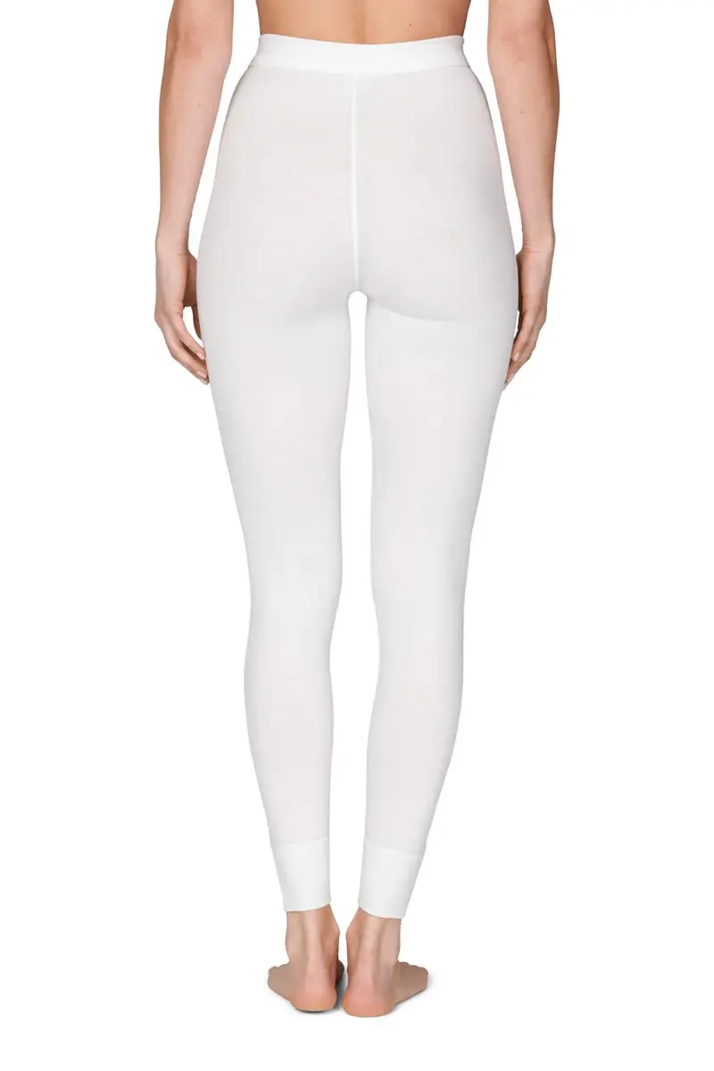 Ten Cate thermobroek dames - Legging pants - Warme winter thermolegging - Zwart - Wit