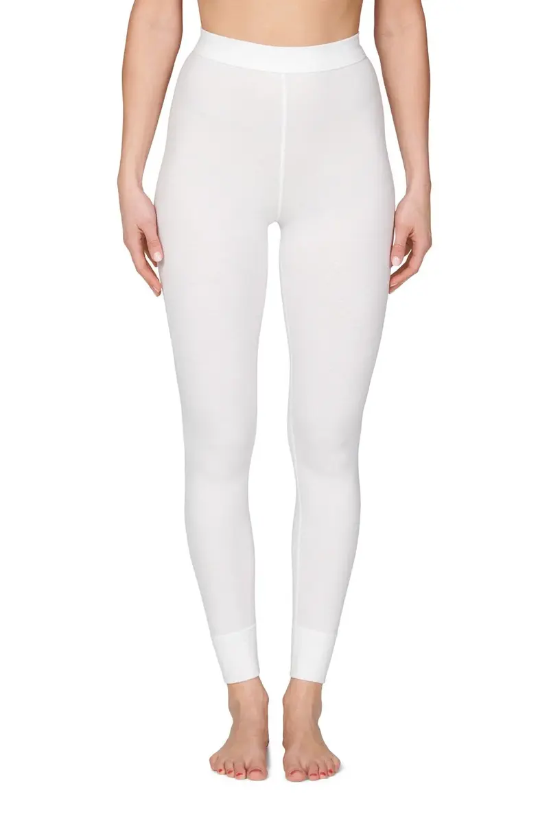 Ten Cate thermobroek dames - Legging pants - Warme winter thermolegging - Zwart - Wit