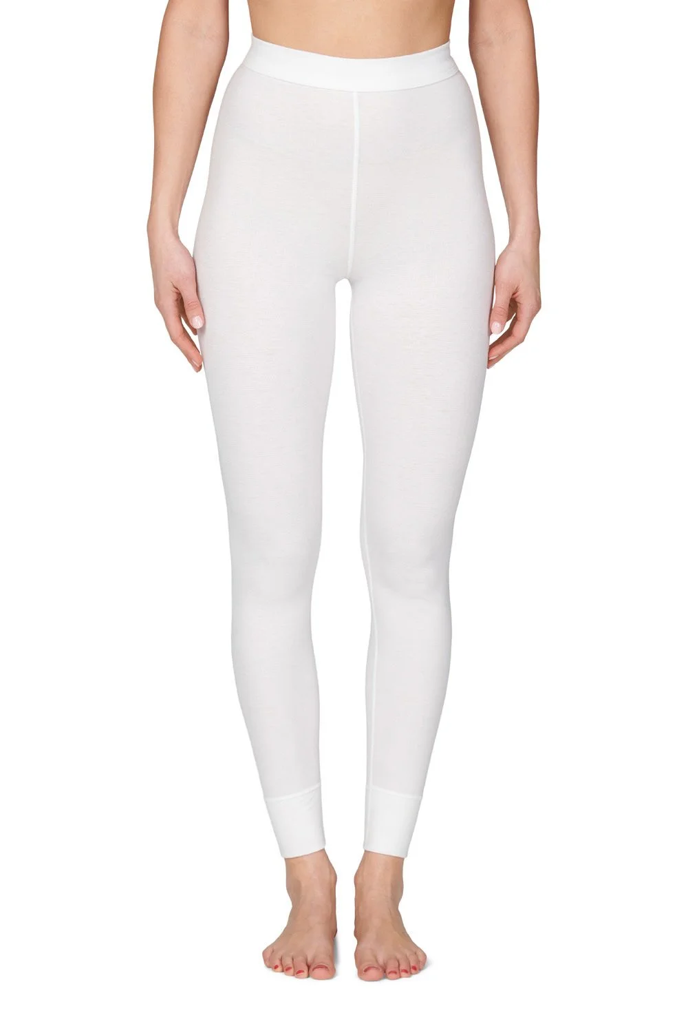 Ten Cate thermobroek dames - Legging pants - Warme winter thermolegging - Zwart - Wit