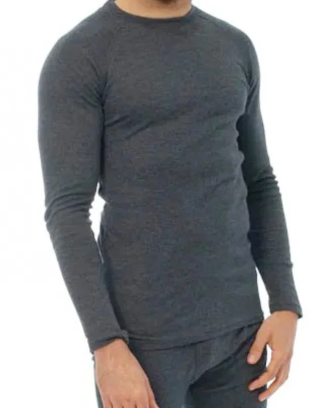 Heatkeeper 2-pack Thermo ondergoed heren - lange mouw - Warm Thermoshirt mannen - Hoge hals