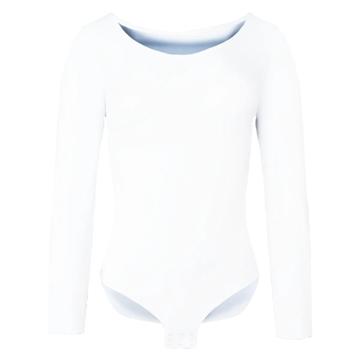 Fine Woman Body dames - Bodystocking - lange mouw - Ronde hals