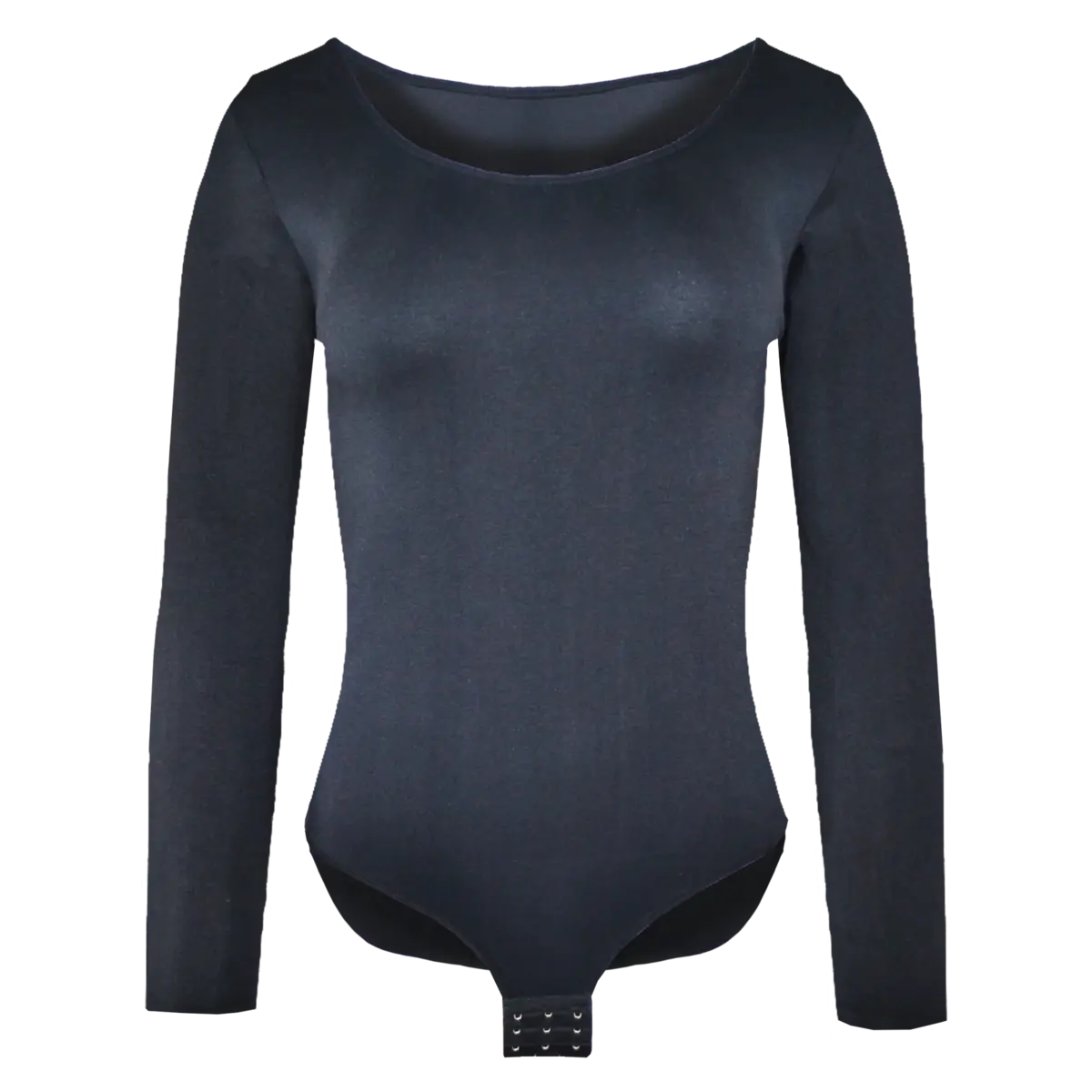 Fine Woman Body dames - Bodystocking - lange mouw - Ronde hals