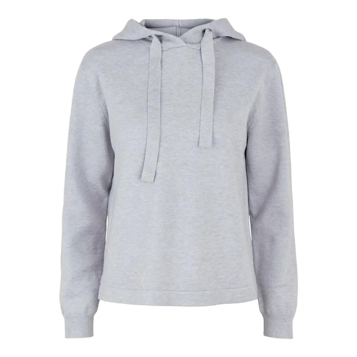 Pieces Lounge shirt / Hoodie - Grey Melange - Dames Loungewear hoodie grijs Pieces Lounge shirt / Hoodie - Grey Melange - Dames Loungewear hoodie grijs