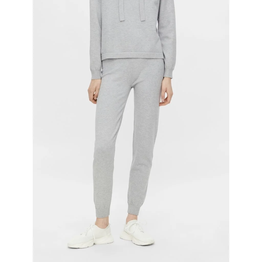 Pieces Lounge broek / Pyjama broek - Light Grey