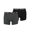 Puma 2-Pack Heren Boxershorts - Mini Stripe