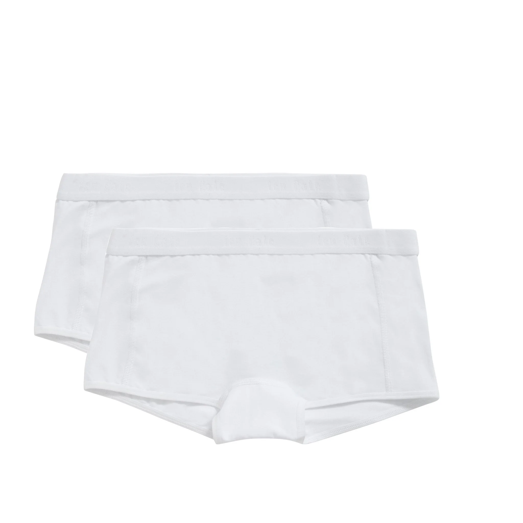 Ten Cate 2-pak meisjes boxershorts Organic 31986 - Meisjes ondergoed biologisch katoen