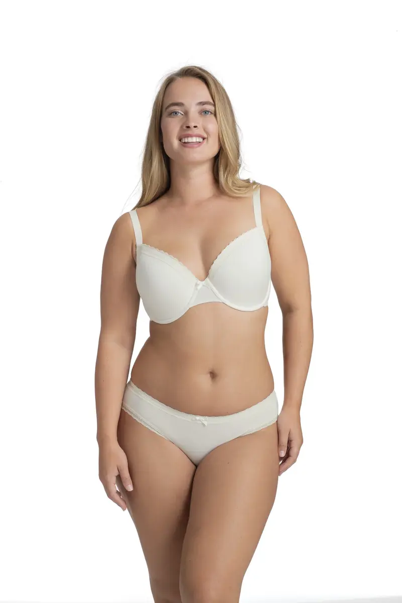 Dorina BH's 2-Pack Katoen - Lila - Kant Dorina BH's 2-Pack Katoen - Lila - Kant