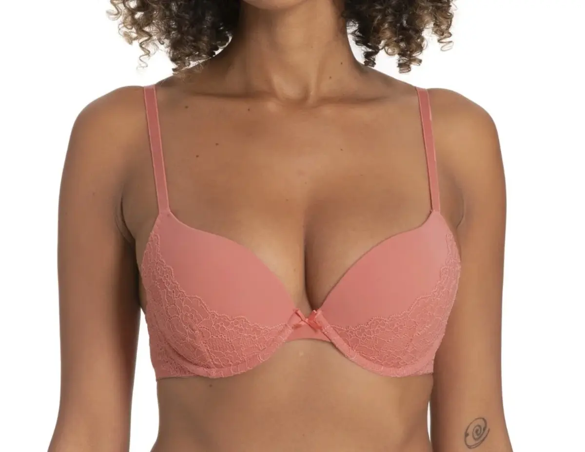 Dorina Push up BH met beugel - Coral - Lexi Dorina Push up BH met beugel - Coral - Lexi