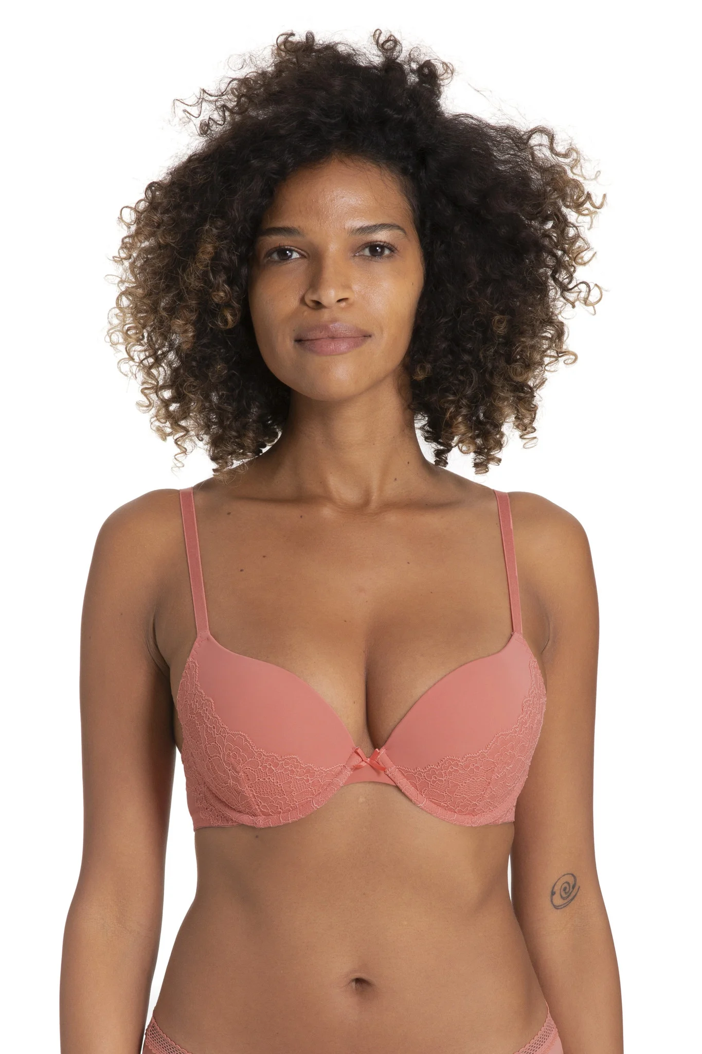 Dorina Push up BH met beugel - Coral - Lexi