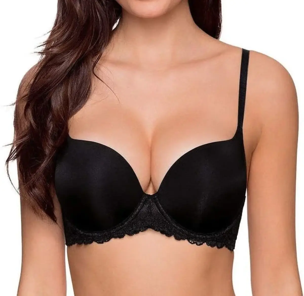 Dorina Super Push Up BH - Claire - Maximizer push up bh met beugel - T-shirt bh met kanten rand