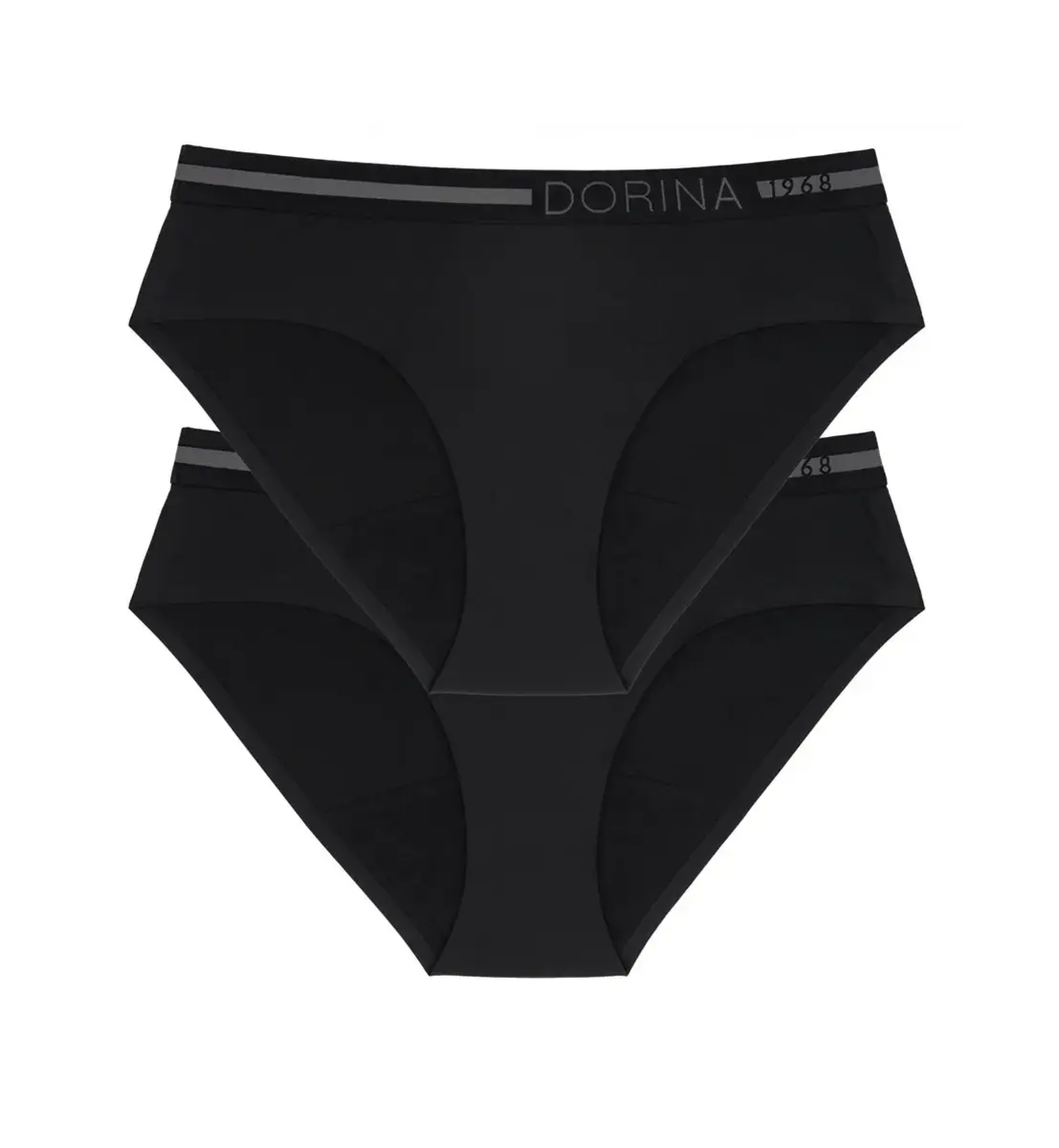 Dorina  2-pack - Menstruatie ondergoed - Hipster - Uitwasbaar incontinentie ondergoed