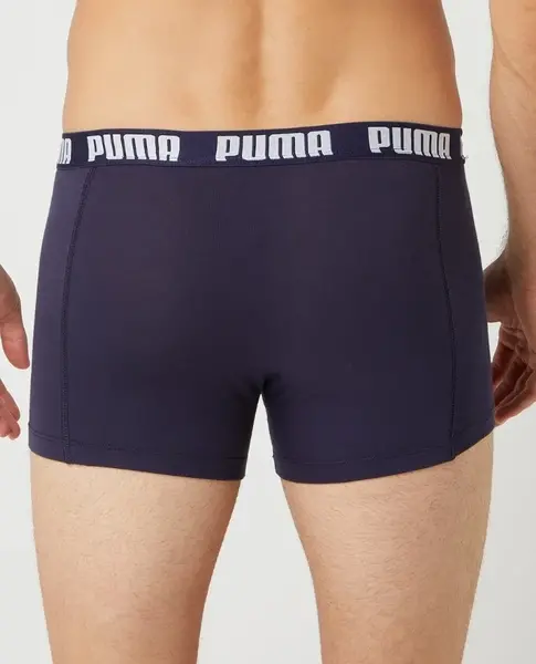 Puma 3-pak Heren Boxershort Everyday - Katoenen heren onderbroeken - Zwart - Grijs- Donkerblauw Puma 3-pak Heren Boxershort Everyday - Katoenen heren onderbroeken - Zwart - Grijs- Donkerblauw