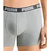 Puma 3-pak Heren Boxershort Everyday - Katoenen heren onderbroeken - Zwart - Grijs- Donkerblauw - Grijs