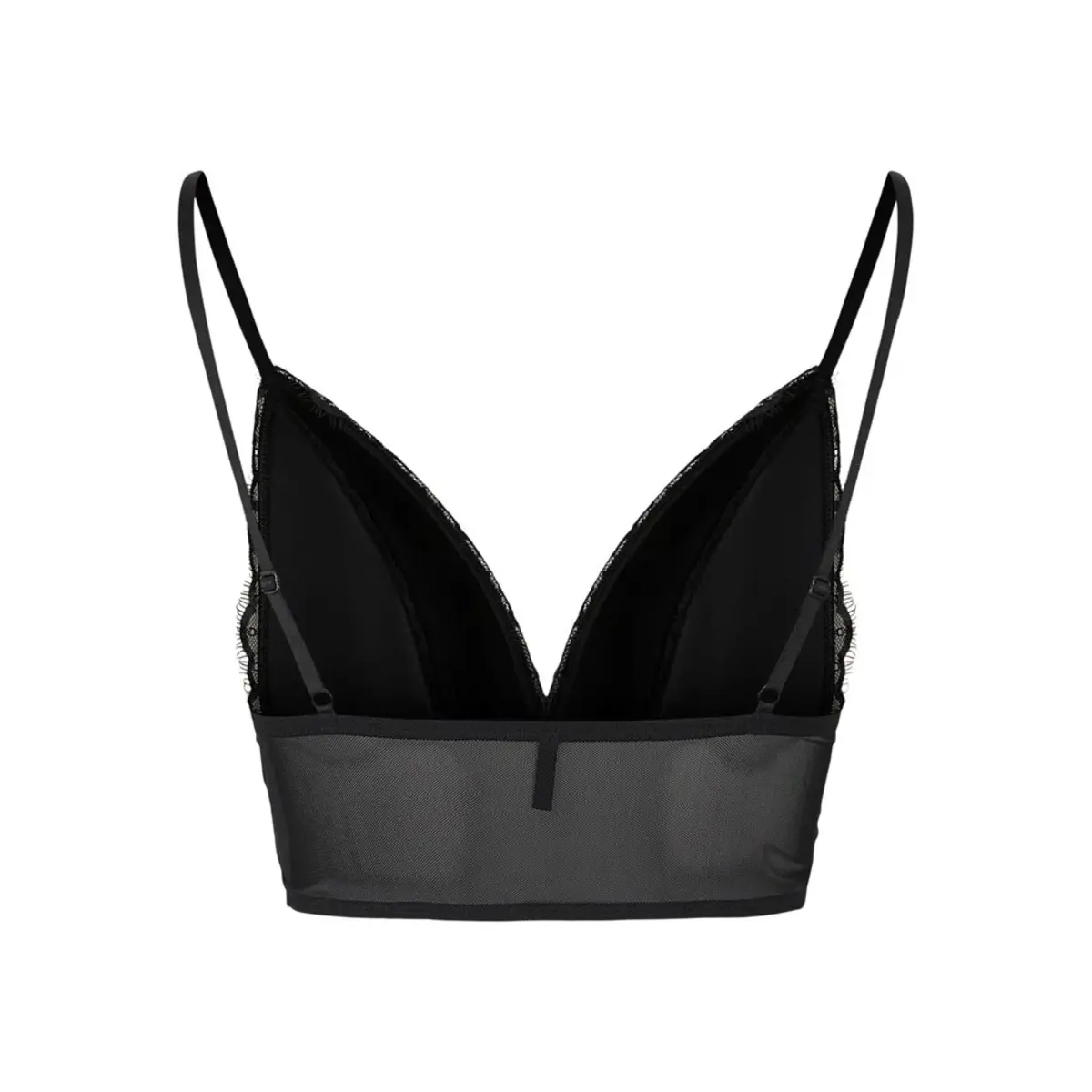Pieces Bralette kant - Kanten bra Top - BH Top zwart Pieces Bralette kant - Kanten bra Top - BH Top zwart