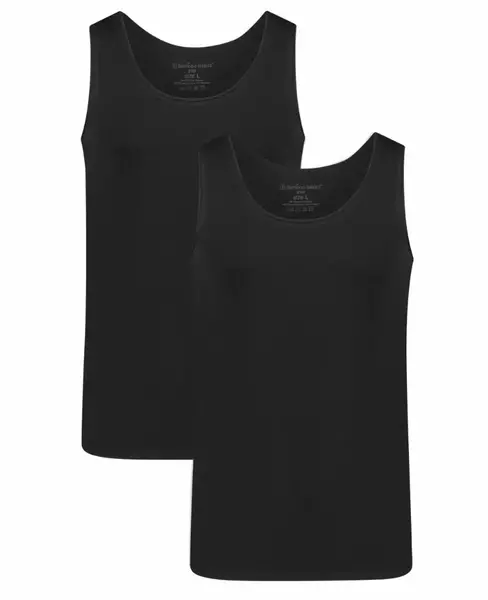 Bamboo Basics 2-pak hemd ronde hals - Stef - Bamboe heren onderhemd - Singlet heren wit en zwart Bamboo Basics 2-pak hemd ronde hals - Stef - Bamboe heren onderhemd - Singlet heren wit en zwart