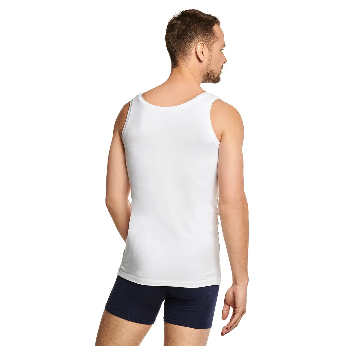 Bamboo Basics 2-pak hemd ronde hals - Stef - Bamboe heren onderhemd - Singlet heren wit en zwart Bamboo Basics 2-pak hemd ronde hals - Stef - Bamboe heren onderhemd - Singlet heren wit en zwart