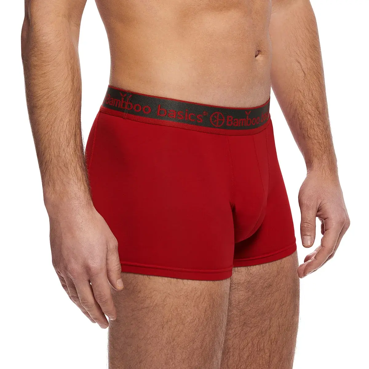 Bamboo Basics Liam 3-pak heren boxershorts korte pijpjes bamboe - Ademend - Anti zweet