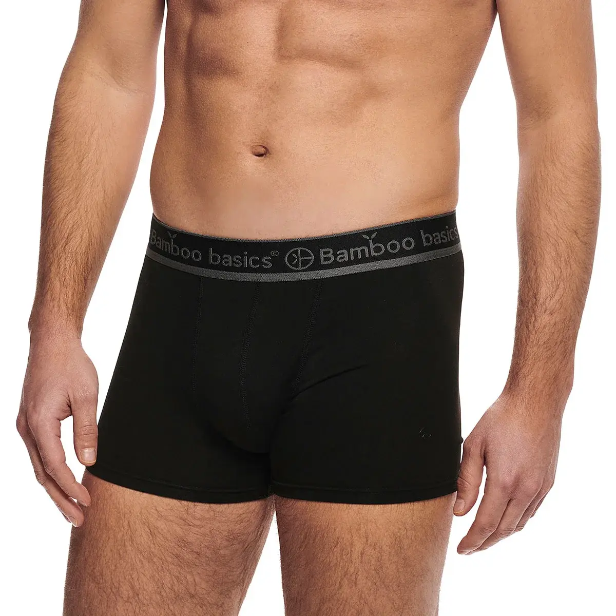 Bamboo Basics Liam 3-pak heren boxershorts korte pijpjes bamboe - Ademend - Anti zweet