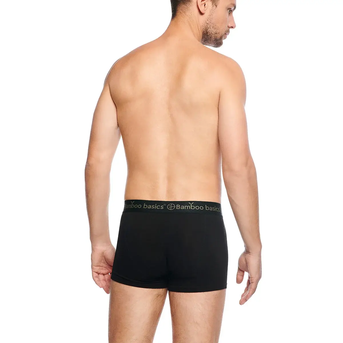 Bamboo Basics 3-pak heren boxers korte pijpjes - Liam - Zwart - Zwarte bamboe heren onderbroek Bamboo Basics 3-pak heren boxers korte pijpjes - Liam - Zwart - Zwarte bamboe heren onderbroek
