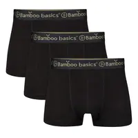 Bamboo Basics 3-pak heren boxershorts - Liam - Zwart Bamboo Basics 3-pak heren boxershorts - Liam - Zwart