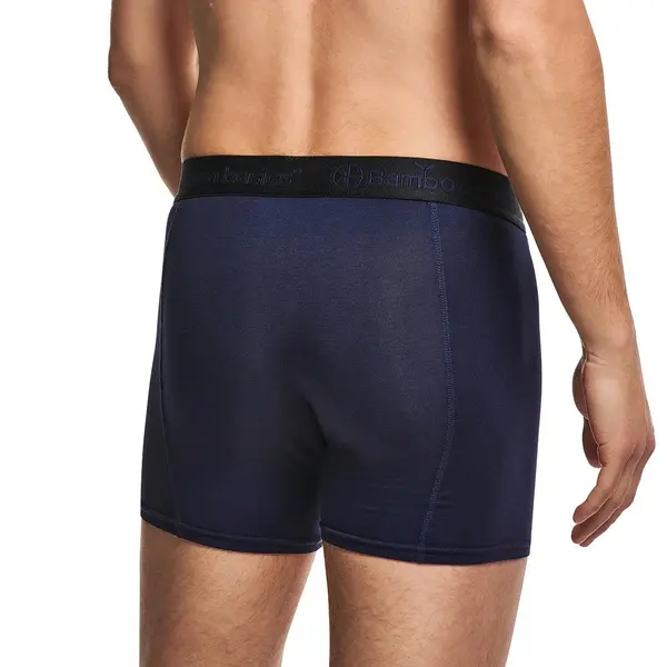 Bamboo Basics 3-pak heren boxershorts - Rico - Bamboe ondergoed heren - Onderbroek lange pijpjes - Huidvriendelijk Bamboo Basics 3-pak heren boxershorts - Rico - Bamboe ondergoed heren - Onderbroek lange pijpjes - Huidvriendelijk