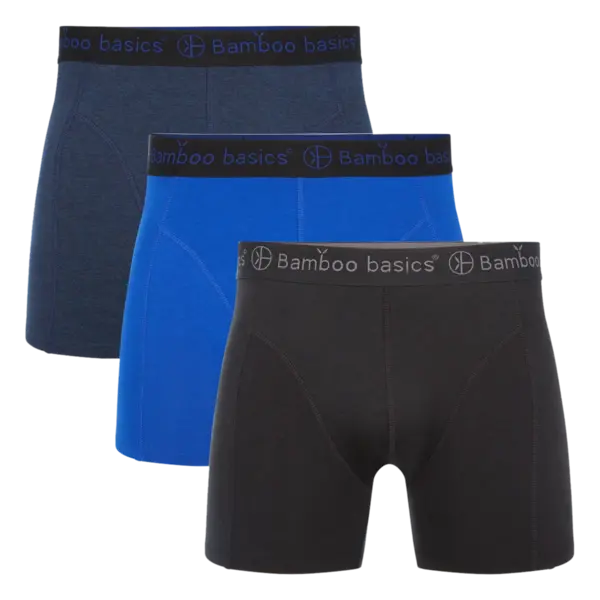 Bamboo Basics 3-pak heren boxershorts - Rico - Bamboe ondergoed heren - Onderbroek lange pijpjes - Huidvriendelijk Bamboo Basics 3-pak heren boxershorts - Rico - Bamboe ondergoed heren - Onderbroek lange pijpjes - Huidvriendelijk
