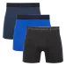 Bamboo Basics 3-pak heren boxershorts - Rico - Bamboe ondergoed heren - Onderbroek lange pijpjes - Huidvriendelijk - Blauw combi