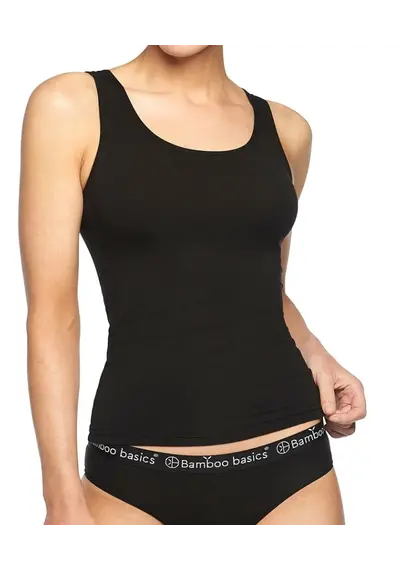 Bamboo Basics 2-pak hemden dames - brede band - Anna Bamboo Basics 2-pak hemden dames - brede band - Anna