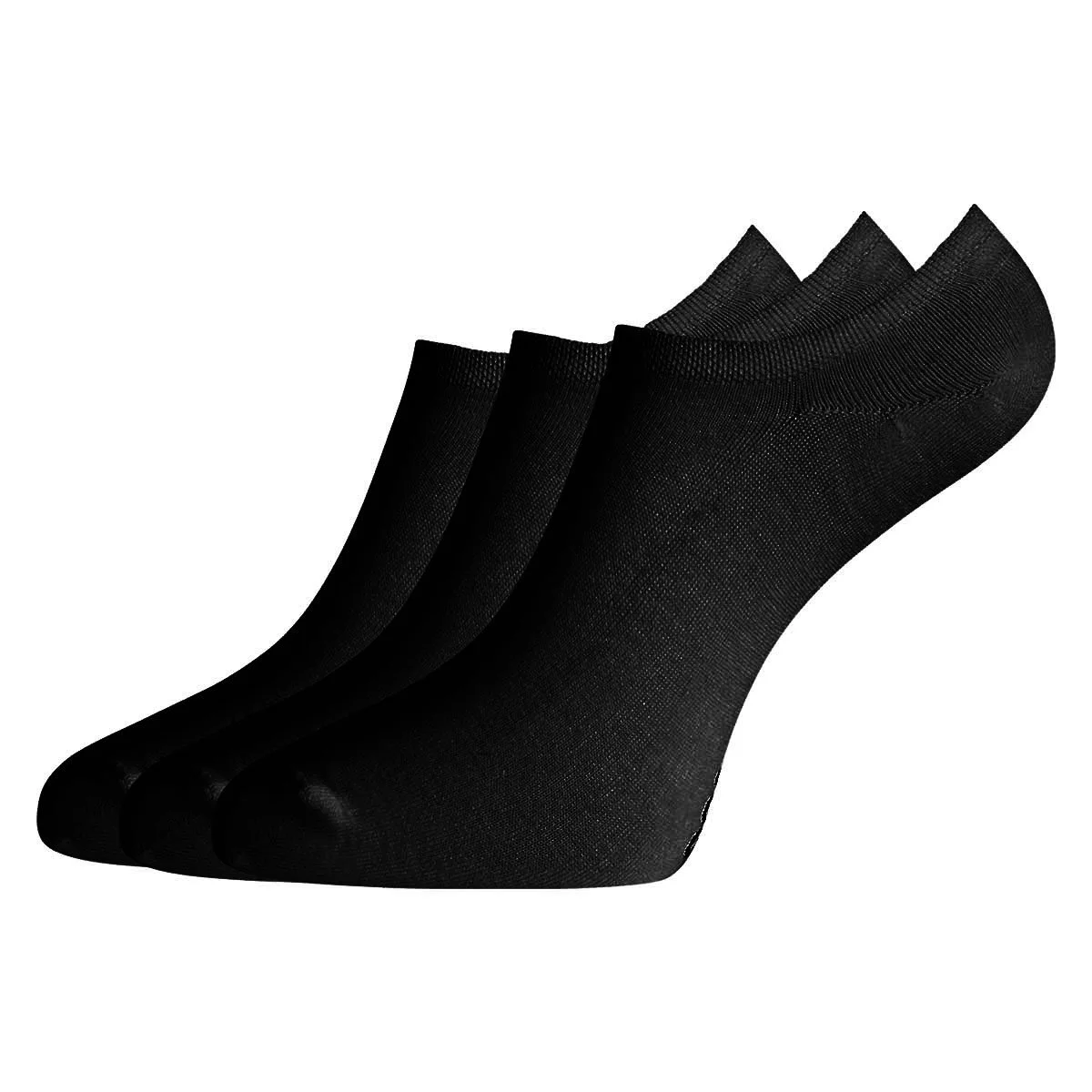 Bamboo Basics 3-paar footies sokken Jamie - Lage enkelsokken - Bamboe kousenvoetjes met antislip