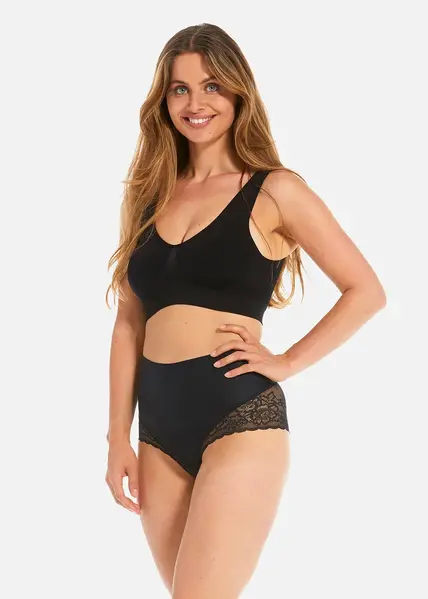 Magic sterke buik corrigerende slip - Tummy shaper Lace - Kanten shapewear slip voor een platte buik Magic sterke buik corrigerende slip - Tummy shaper Lace - Kanten shapewear slip voor een platte buik