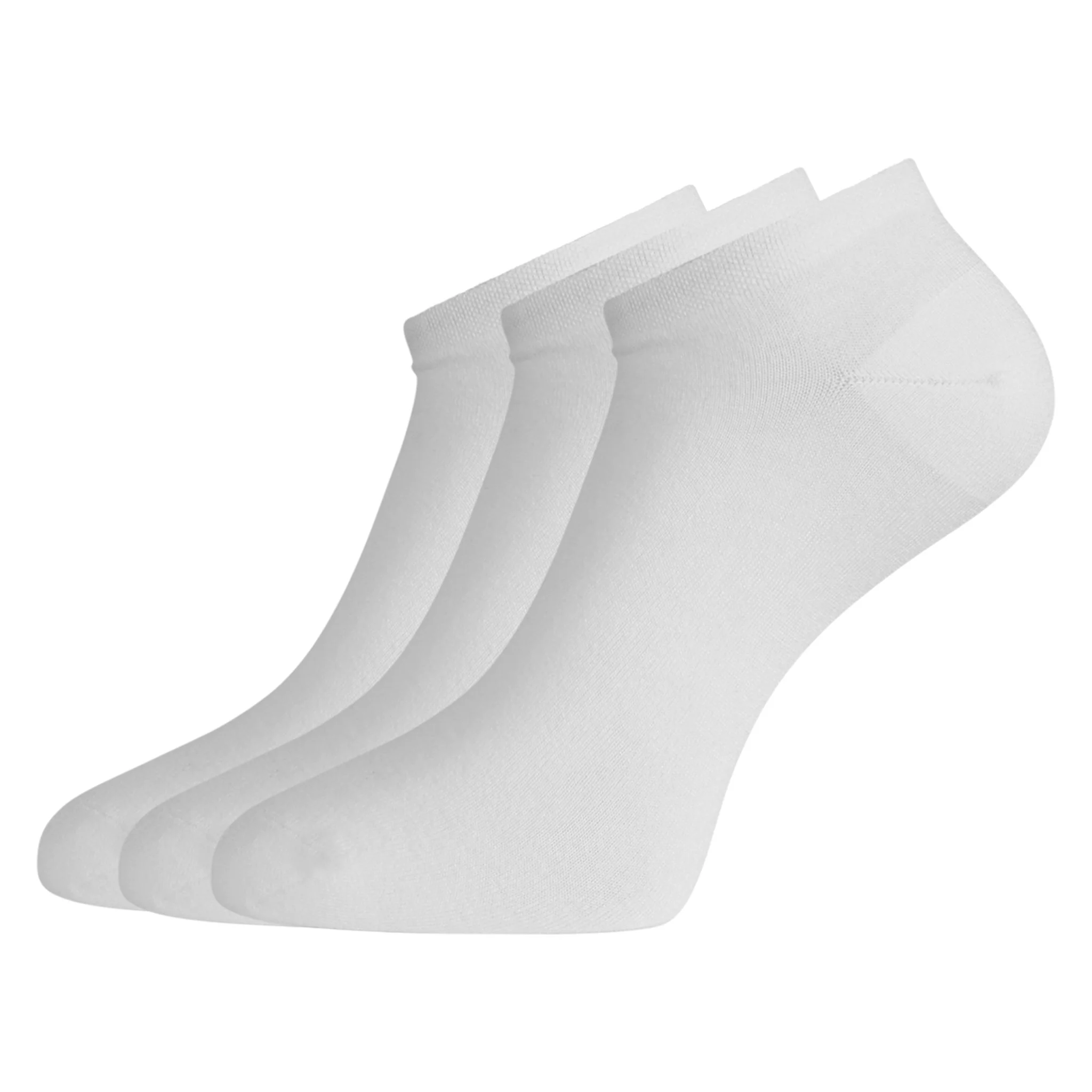 Bamboo Basics 3-paar sneaker sokken DANI - Unisex - Bamboe enkelsokken voor dames en heren