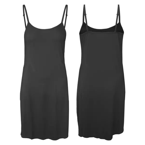 Gaubert Onderjurk - Spaghetti bandjes - Gladde onderjurk in zwart, huidskleur en wit Gaubert Onderjurk - Spaghetti bandjes - Gladde onderjurk in zwart, huidskleur en wit