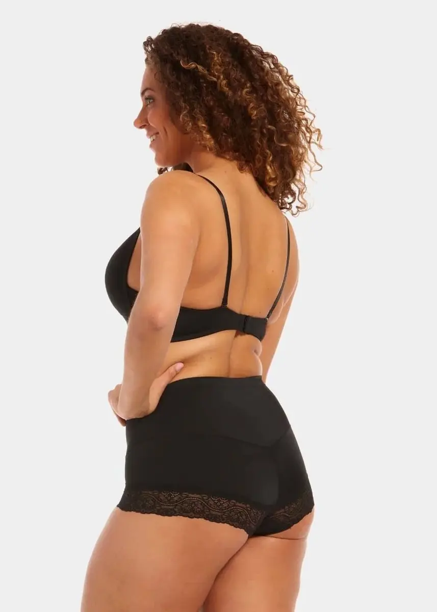 Magic buik corrigerende slip met kant - Tummy Squeezer - Shapewear voor je buik - Naadloos Magic buik corrigerende slip met kant - Tummy Squeezer - Shapewear voor je buik - Naadloos