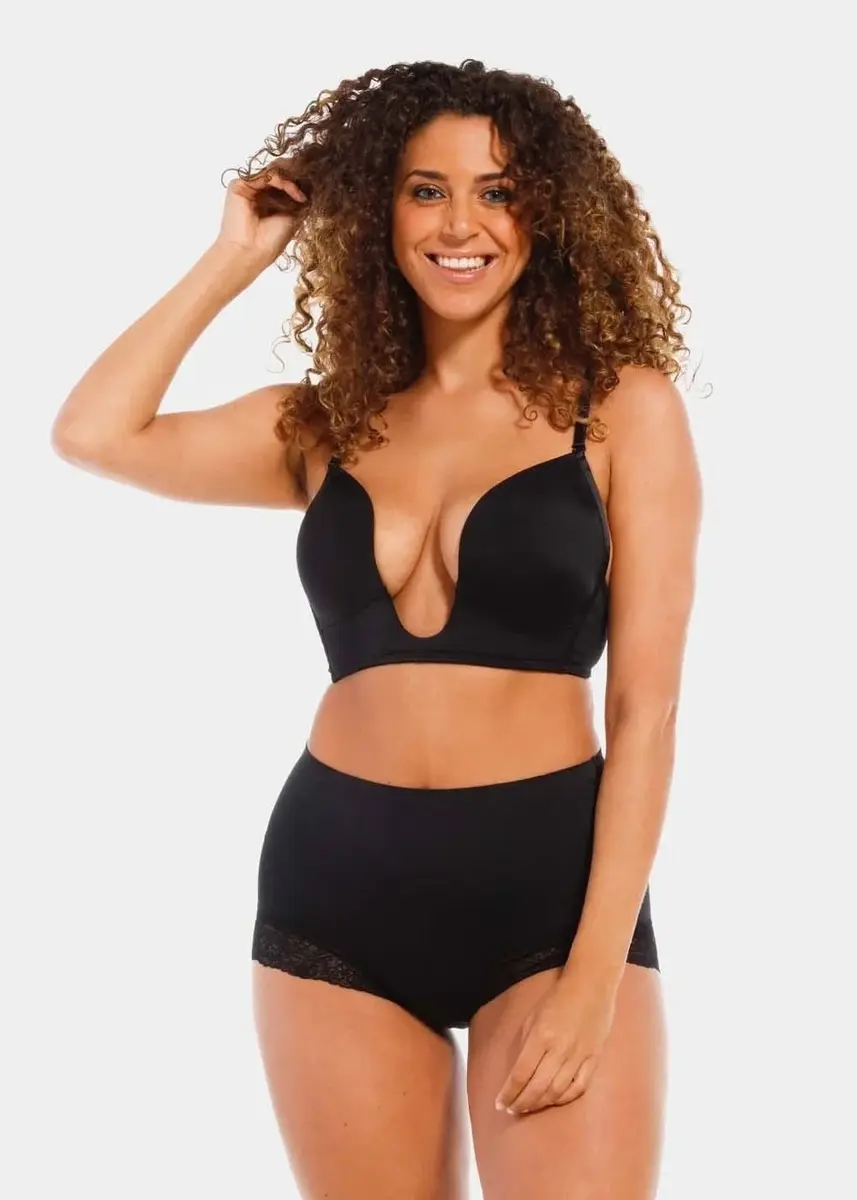 Magic buik corrigerende slip met kant - Tummy Squeezer - Shapewear voor je buik - Naadloos Magic buik corrigerende slip met kant - Tummy Squeezer - Shapewear voor je buik - Naadloos