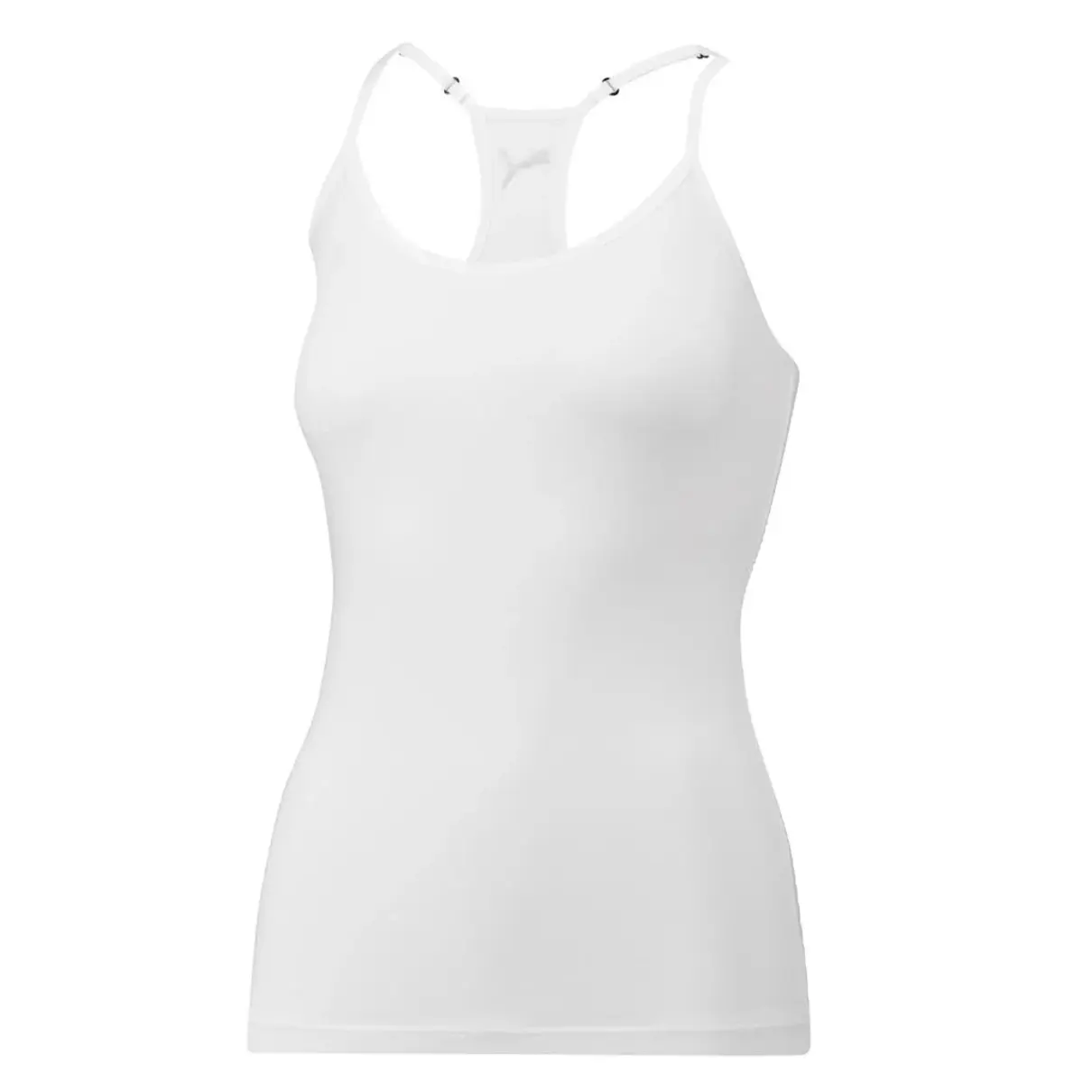 Puma dames hemd Racerback - Tank top - Wit & Grijs - Vrouwen onderhemd modal - katoen - Spaghetti bandjes Puma dames hemd Racerback - Tank top - Wit & Grijs - Vrouwen onderhemd modal - katoen - Spaghetti bandjes