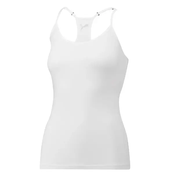 Puma dames hemd Racerback - Tank top - Wit & Grijs - Vrouwen onderhemd modal - katoen - Spaghetti bandjes Puma dames hemd Racerback - Tank top - Wit & Grijs - Vrouwen onderhemd modal - katoen - Spaghetti bandjes