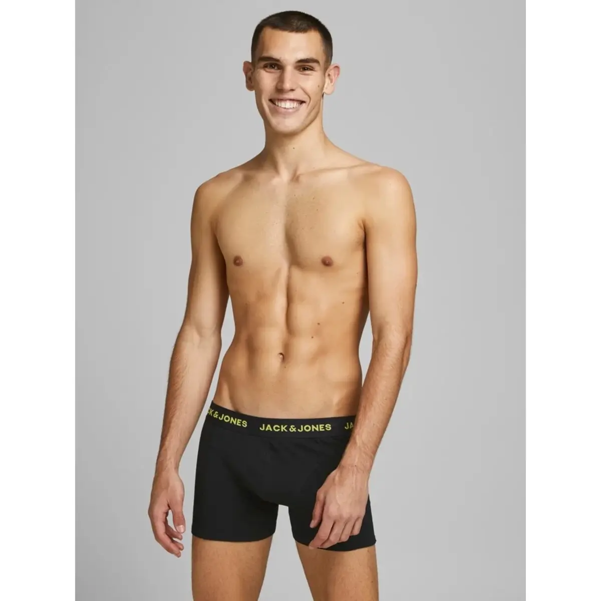 Jack & Jones 3-Pack heren boxershort - Skull Black - Maat S/Black Jack & Jones 3-Pack heren boxershort - Skull Black - Maat S/Black