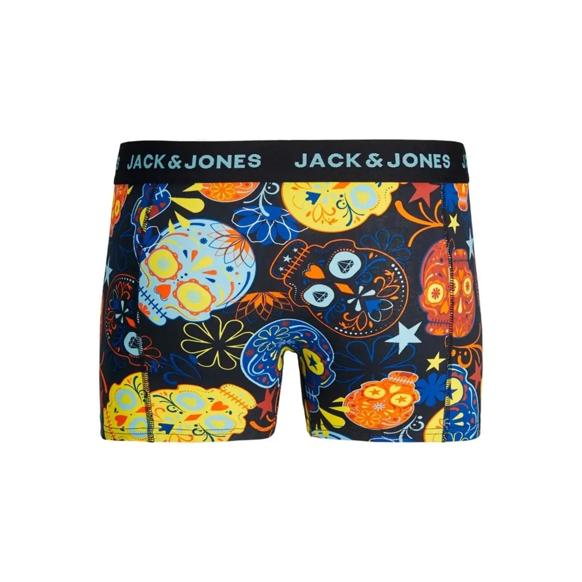 Jack & Jones 3-Pack heren boxershort - Skull Black - Maat S/Black Jack & Jones 3-Pack heren boxershort - Skull Black - Maat S/Black