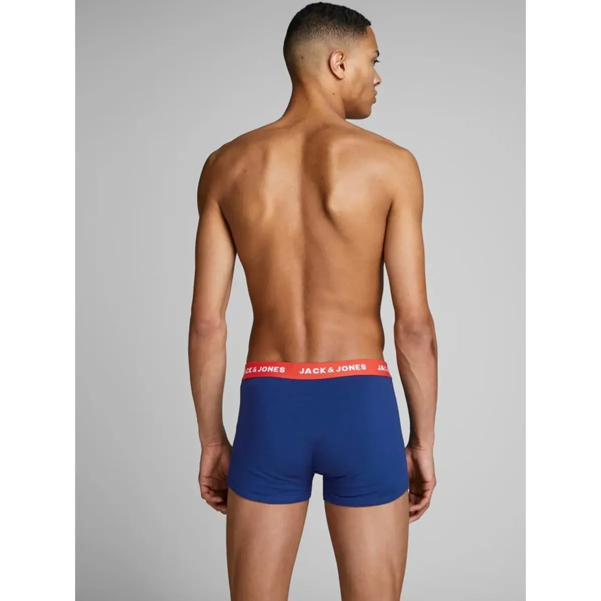 Jack and Jones 5-Pack heren boxershorts - Surf the web - Multipack katoenen blauwe heren boxershorts Jack and Jones 5-Pack heren boxershorts - Surf the web - Multipack katoenen blauwe heren boxershorts