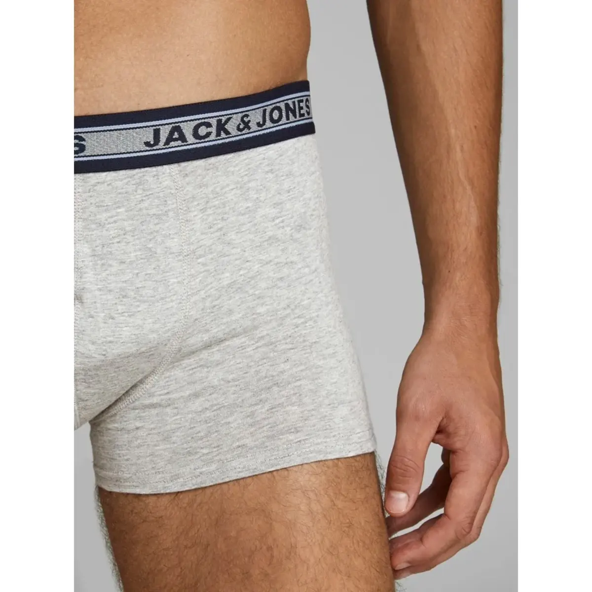 Jack and Jones 5-Pack heren boxershorts - Sea Moss - Katoenen heren onderbroeken multipack