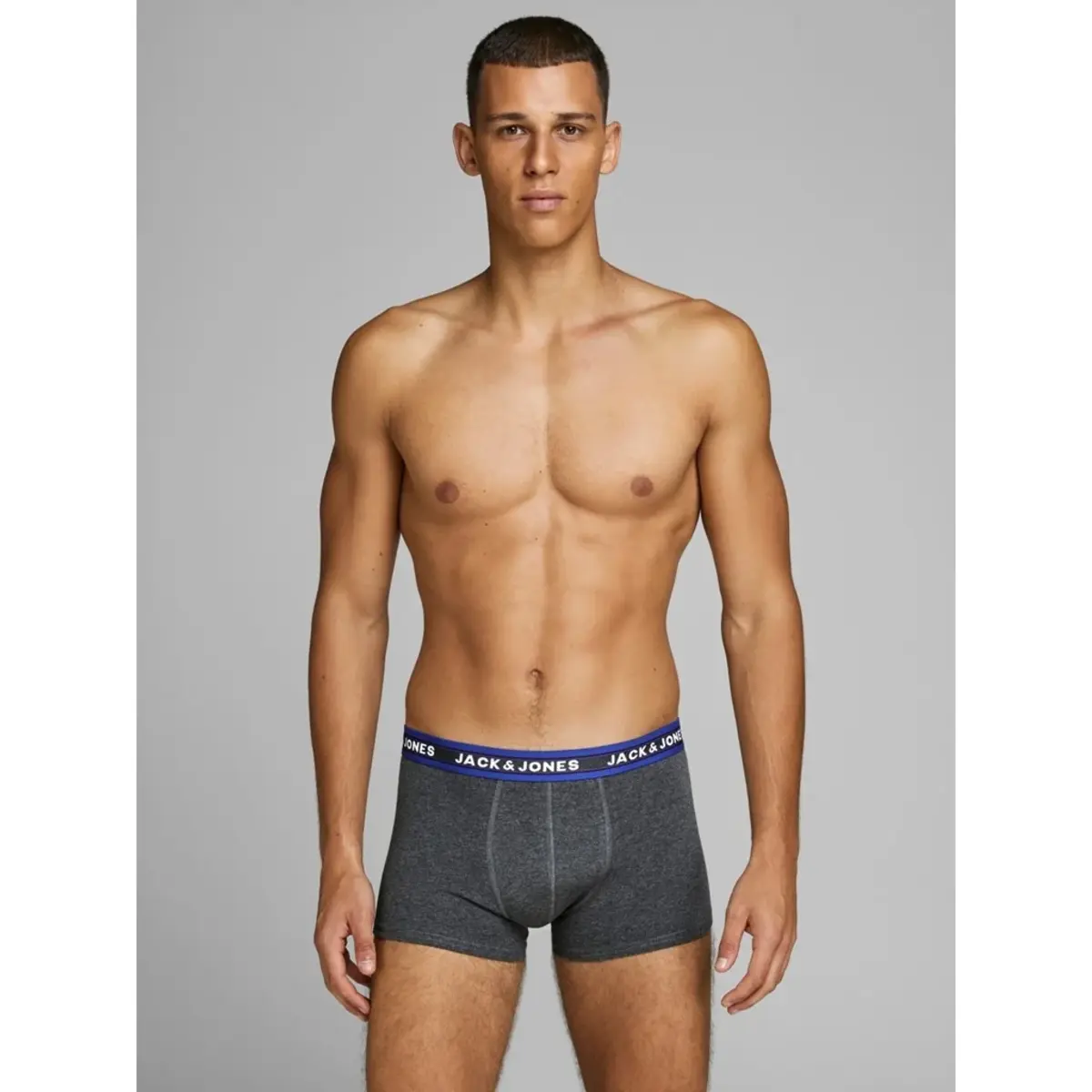 Jack and Jones 5-Pack heren boxershorts - Sea Moss - Katoenen heren onderbroeken multipack