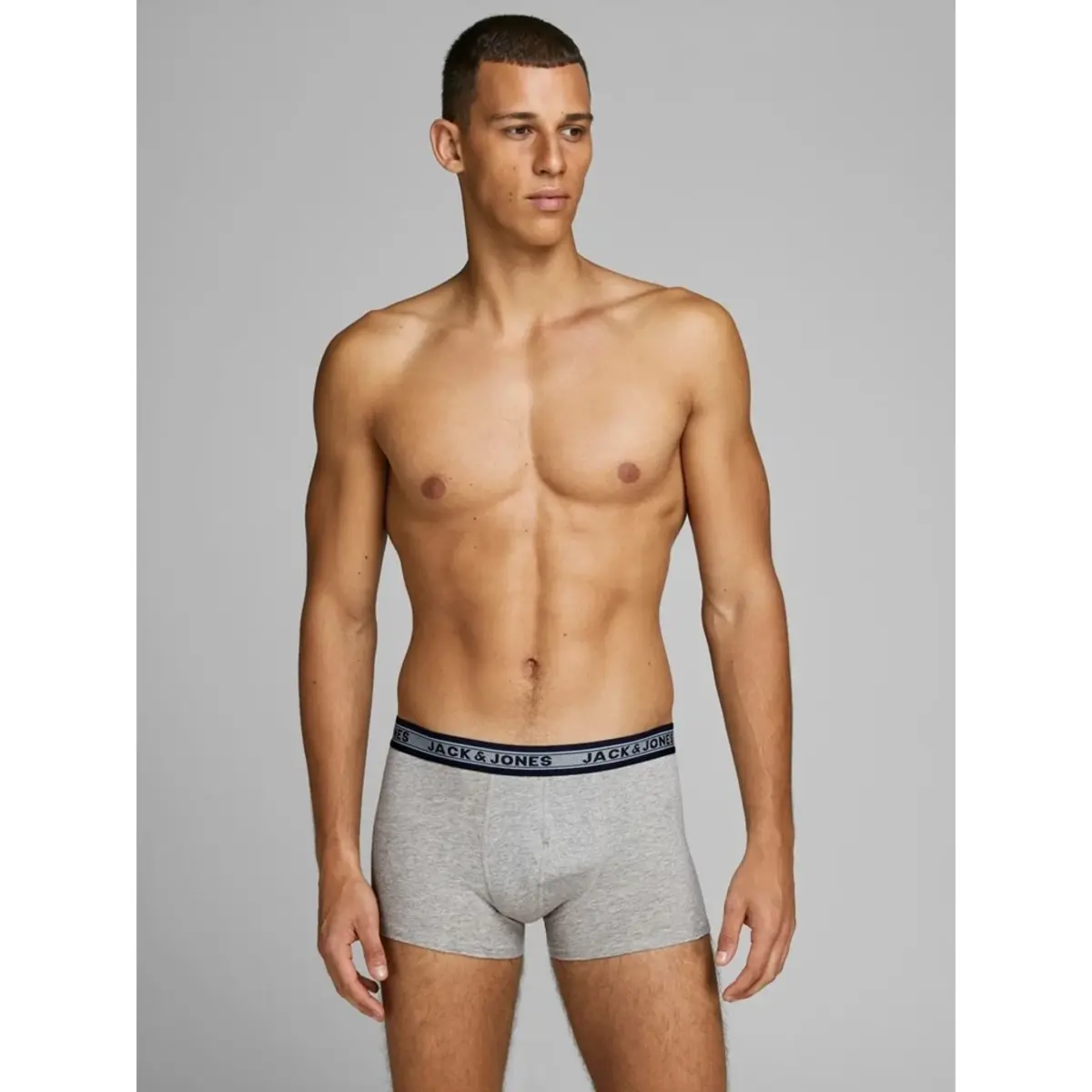 Jack and Jones 5-Pack heren boxershorts - Sea Moss - Katoenen heren onderbroeken multipack