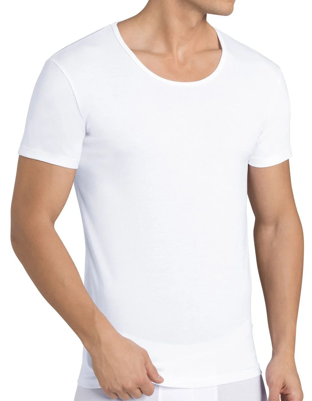 Sloggi 2-Pack 24/7 heren ondershirts - Ronde hals mannen T-shirts slim fit - Katoen