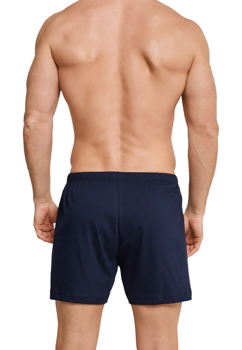 Schiesser 2-Pack heren wijde boxershort - Selected - 100% katoenen losse boxershort met sluiting