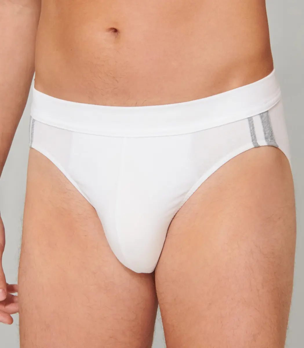 Schiesser 3-pack heren Rio slip 95/5 - Stripe - Hoog opgesneden heren onderbroek - Stoffen band - Biologisch katoen Schiesser 3-pack heren Rio slip 95/5 - Stripe - Hoog opgesneden heren onderbroek - Stoffen band - Biologisch katoen