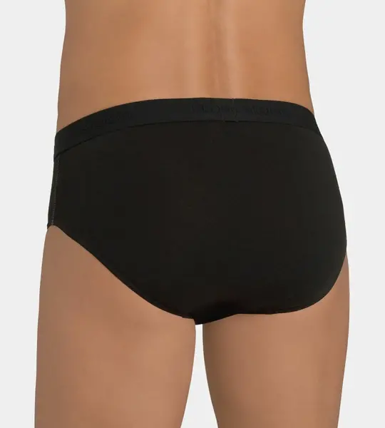 Sloggi 2-pak heren 24/7 midi slips - Heup slips elastisch katoen - Heren ondergoed Sloggi 2-pak heren 24/7 midi slips - Heup slips elastisch katoen - Heren ondergoed