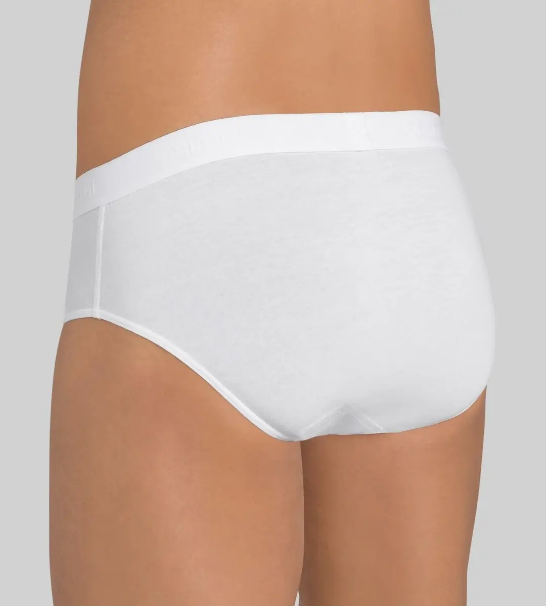 Sloggi 2-pak heren 24/7 midi slips - Heup slips elastisch katoen - Heren ondergoed