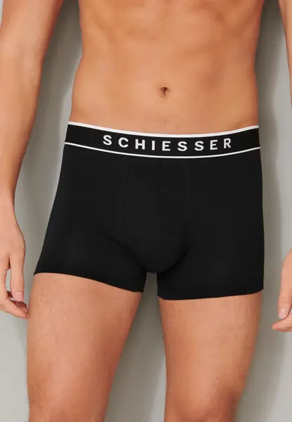 Schiesser 3-pack heren boxershorts 95/5 - Katoen - Mannen ondergoed Biologisch katoen - Elastische band - Duurzaam Schiesser 3-pack heren boxershorts 95/5 - Katoen - Mannen ondergoed Biologisch katoen - Elastische band - Duurzaam